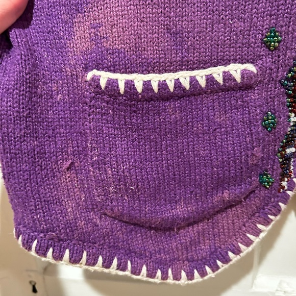 Vintage Ivy silk blend knit vest. - Picture 7 of 8